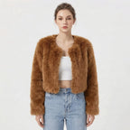 Camille Laurent Faux Fur Jacket