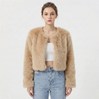 Camille Laurent Faux Fur Jacket