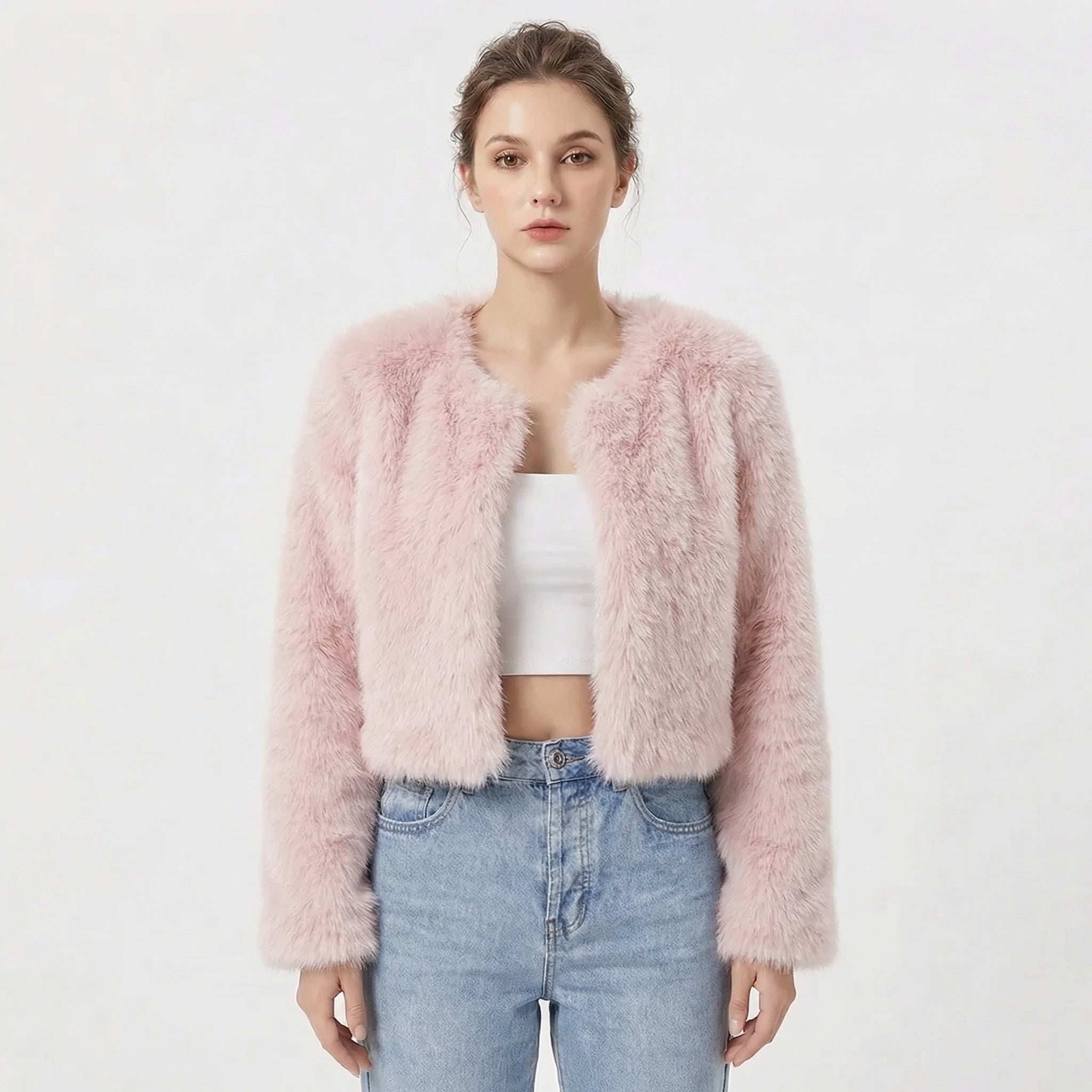 Camille Laurent Faux Fur Jacket