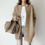 Women's Cozy Knit Cardigan – Button Front