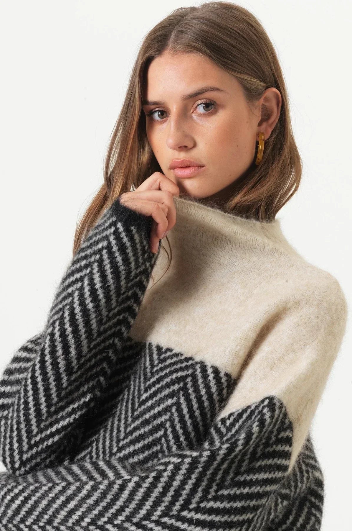 Women’s Adelie Turtleneck – Fine Knit
