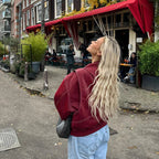 Amelia Oversized Bomber Jacket