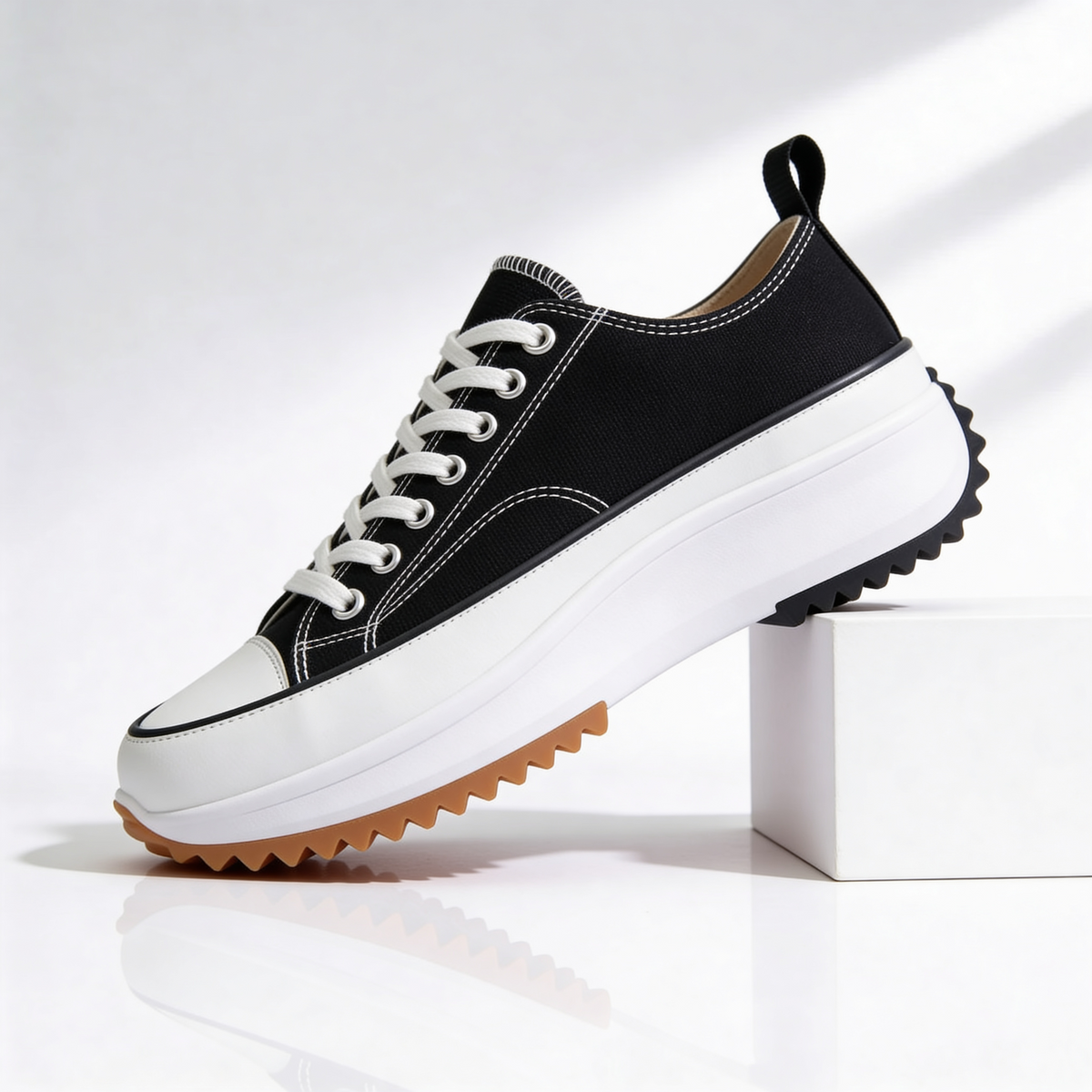 Ava | Chic Platform Sneakers – Cushioned Sole