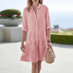 Inma | Vestido Camisero Rayado