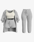 Carla | Conjunto Cómodo De Tres Piezas