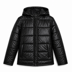 Women's Chic Quilted Puffer Jacket – Side Pockets