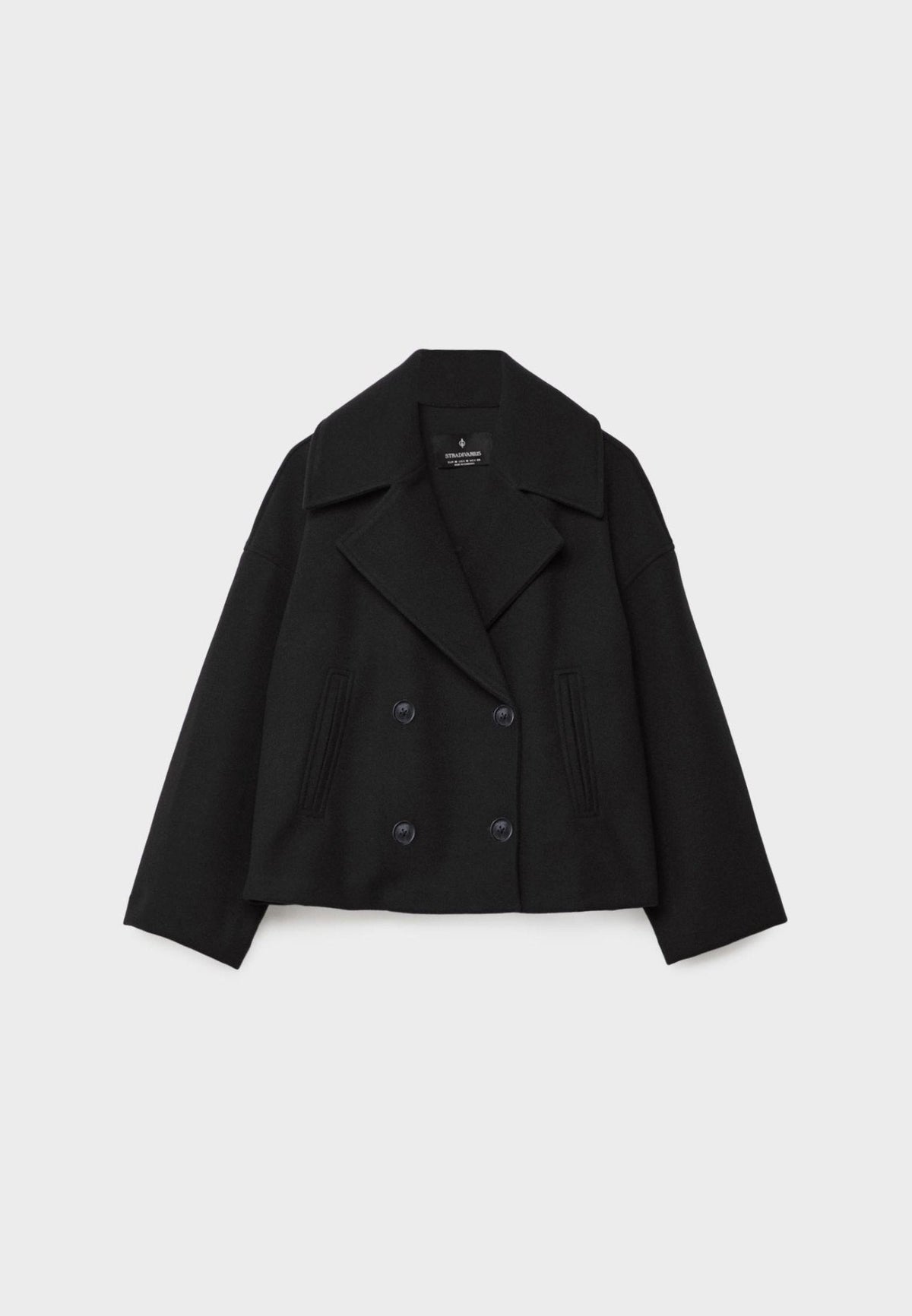 Women's Chic Double-Breasted Jacket – Crossover Front