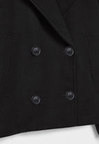 Women's Chic Double-Breasted Jacket – Crossover Front