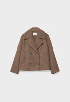 Women's Chic Double-Breasted Jacket – Crossover Front