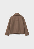 Women's Chic Double-Breasted Jacket – Crossover Front