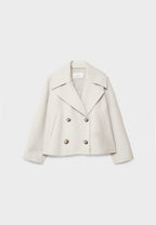 Women's Chic Double-Breasted Jacket – Crossover Front