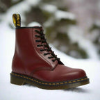 Women's Lace-Up Ankle Boots – Thick Sole