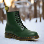 Women's Lace-Up Ankle Boots – Thick Sole
