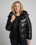 Women's Cozy Quilted Puffer Jacket – Hooded