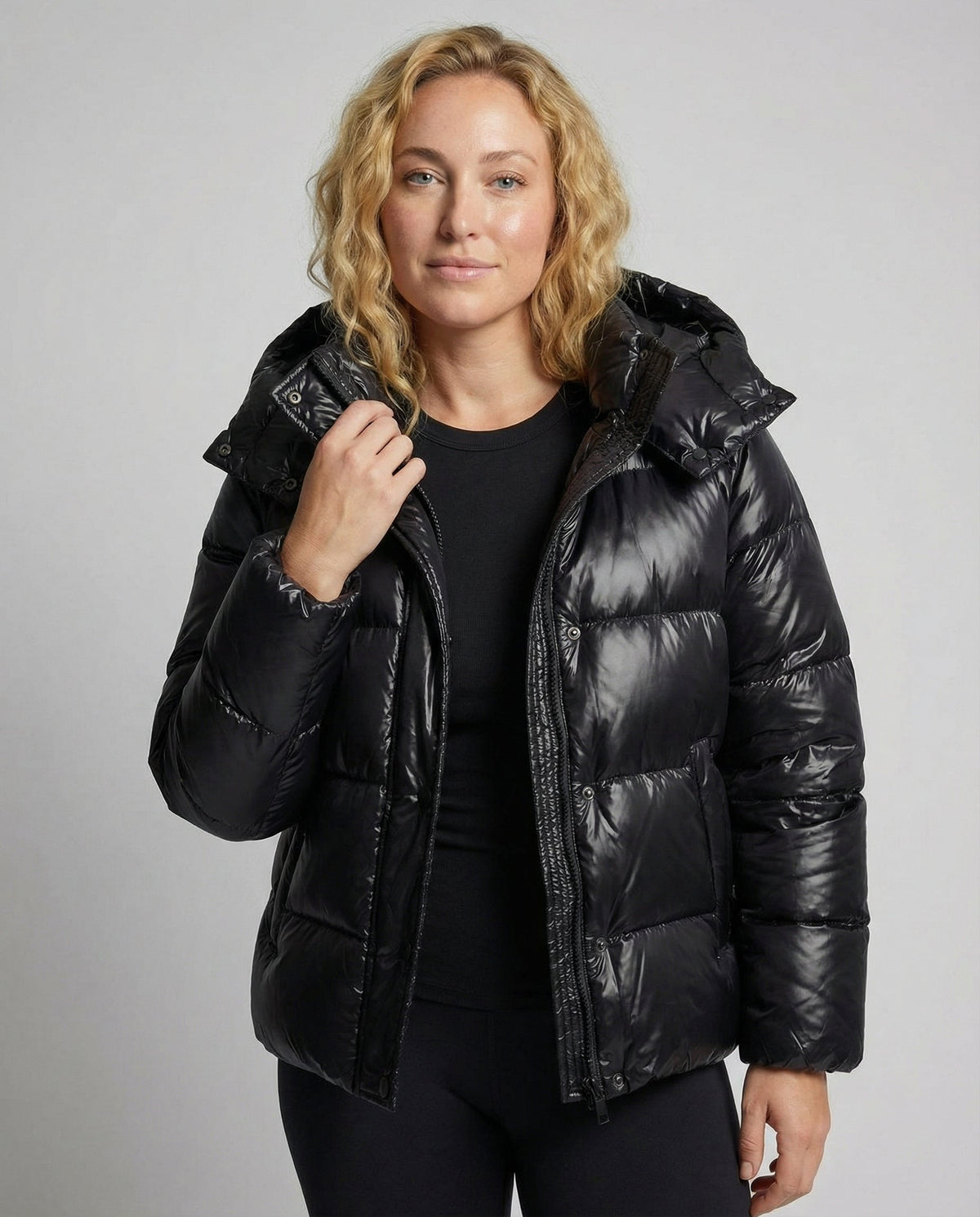 Women's Cozy Quilted Puffer Jacket – Hooded