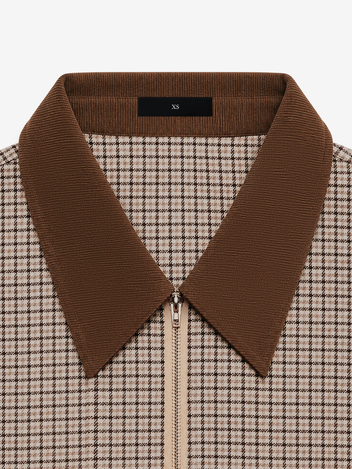 Women's Chic Houndstooth Jacket – Patchwork